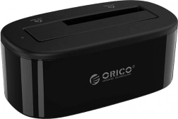 Orico dockinstation voor 2,5"/3,5" HDD/SSD, USB 3.0 5 Gbps, USB‑A naar USB‑B, zwart
