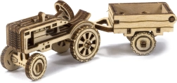 Houten 3D-puzzel – tractor met aanhanger