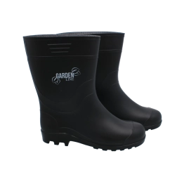 Heren zwarte PVC laarzen – maat 44