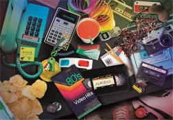 Puzzel 1000 stuks van hoge kwaliteit, 80s Nostalgia