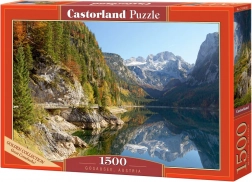 Puzzle Castorland 1500 stukjes – zonsopgang boven Castelmezzano – Puzzel