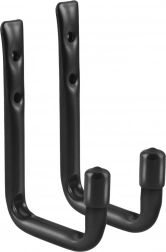 Set van 2 stalen muurhaken voor fietsen en banden MACLEAN, draagvermogen 22 kg