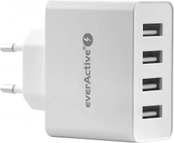 Slimme oplader 4x USB 5A Iq Wit