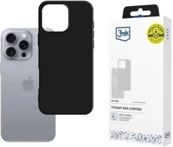 Matte case iPhone 16 Pro Max 6,9 zwart