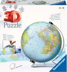 Ravensburger 3D-puzzel Aarde – kinderglobe 180 stukjes