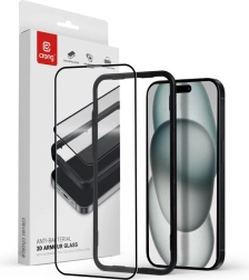 Gehard glas 9H voor iPhone 15 en iPhone 16