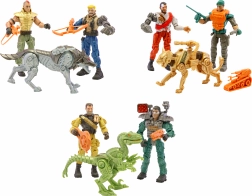 The Corps soldaten met wapens en dier