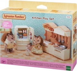 Sylvanian Families landelijke keuken met koelkast – meubelset voor het poppenhuis