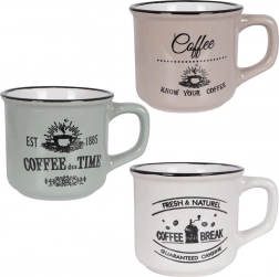 Keramische mokken 160 ml, set van 3 stuks