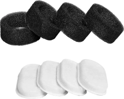 Rojeco Roestvrijstalen filters voor kattenfontein 4 stuks