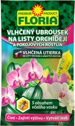 Vochtige doek voor bladeren van orchideeën en kamerplanten FLORIA 6 g