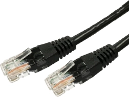 Netwerk patchkabel RJ45 Cat 6 UTP 7,5 m – zwart