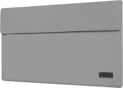 Arzopa hoes voor monitor 16,1" van PU-leer, grijs