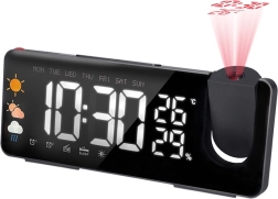 Solight projectiewekker met weerstation en FM-radio