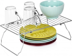 Opvouwbare metalen keukenplank 37 × 21 × 13,5 cm