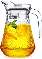 Glazen karaf met deksel 1,4 l
