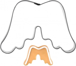 RVS koekjesuitsteker vleugels 7 cm