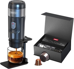 Draagbare 3-in-1 koffiemachine HiBREW met etui (80 W)