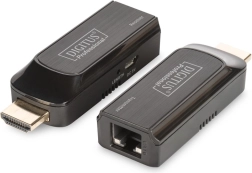 Mini HDMI Extender 50 m via Cat.6/7 kabel, Full HD, HDCP 1.2, met Audio