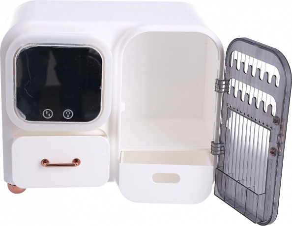 Organizer voor cosmetica en sieraden - wit