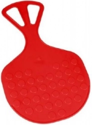 Glijschotel Mrazík plastic 58 × 35 cm – Rood