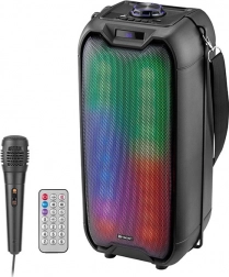 draadloze luidspreker Tracer Tower LED TWS Bluetooth met karaoke