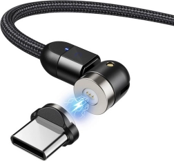 Magnetische USB‑C-kabel 2 m met hoekstekker van Maclean Energy