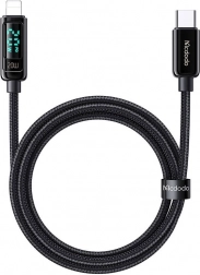 Kabel Mcdodo USB‑C naar Lightning 36W 1.2m zwart