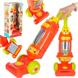 Interactieve kinderstofzuiger met licht, geluiden en melodieën
