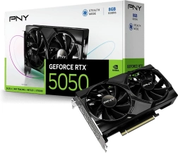 PNY GeForce RTX 5050 8GB Dual Fan grafische kaart