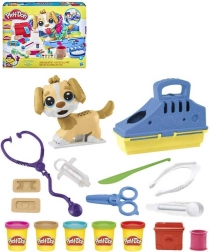 Play-Doh Kleine dierenarts creatieve set met hondje en boetseerklei