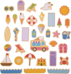 Bigjigs Toys magneten vakantie aan zee