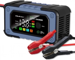 Intelligente Qoltec-batterijlader met reparatiefunctie 12V 7A LED 4 modi