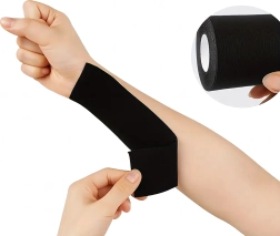 Kinesiologische tape 5 m × 5 cm – sportieve elastische tape zonder latex