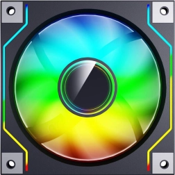 Computerventilator Darkflash met ARGB-verlichting