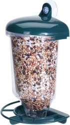 Raamvoederhuisje voor vogels met zuignap 23 cm