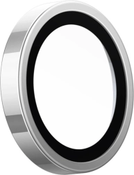 Torras Lensguard beschermglas voor de cameralens voor iPhone 16 Pro, grijs