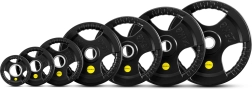 Olympische rubberen halterschijf HMS TOK PRO 2,5 kg