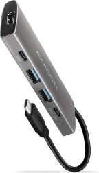 Multipoort USB‑C hub 5-in-1 10 Gb/s met HDMI 4K en Power Delivery