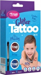 TyToo Plucky set glinster-tatoeages voor jongens