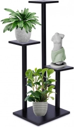 Metalen vierlaags plantenstandaard 84 cm