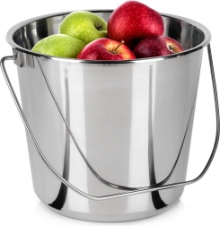 Roestvrijstalen voedselemmer 8 l
