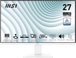 Monitor MSI PRO MP273AW 27 inch FHD 100Hz Wit