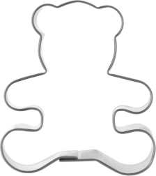 Koekjesuitsteker beertje 5,5 cm