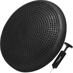 Sensomotorisch kussen met pompje 34 cm zwart