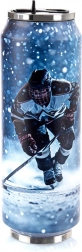Thermosbeker in de vorm van een blikje 700 ml hockey