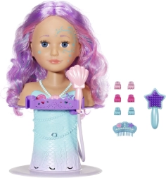 BABY born Sister kopsalon zeemeermin met douche