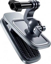 Universele houder voor sportcamera’s Telesin met magnetische clip en kogelkop