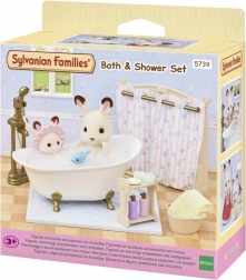 Sylvanian Families badkamerset met bad en douche