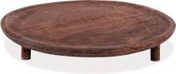 Houten serveerplank op pootjes 37 cm